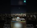 Iran Launches Fresh Missile Attack on Jordan as Sirens Sound in Amman