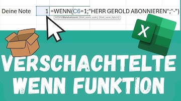 Die verschachtelte WENN Funktion - EXCEL Lernvideo #IHK #excel