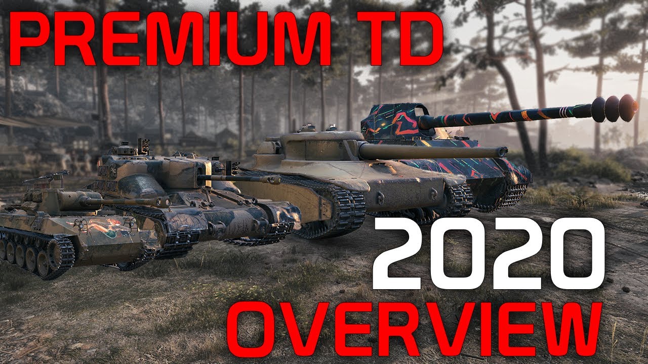 Premium Tank Destroyer Overview (2020 November) World of Tanks YouTube