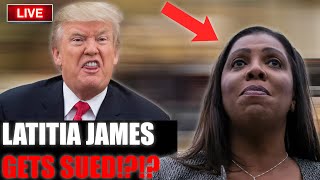 NY AG Latitia James GETS SUED By TRUMP & DEMANDS Revenge After BOOED By FIREFIGHTERS