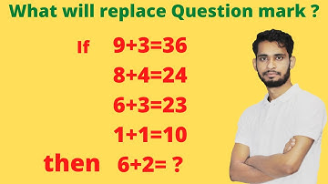What will replace question mark ? | Math puzzle | Math puzzle by Moin