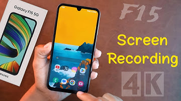 Samsung Galaxy F15: How to Enable Screen Recording, Samsung F15 5g me 4K Screen Record Kaise Kare