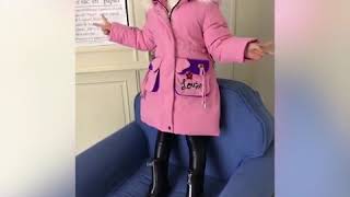 Mudipanda/детская хлопковая стеганая меховая куртка зимнее пальто для девочек подростков детская
