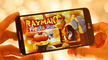 RAYMAN Fiesta Run Android Gameplay | ITF