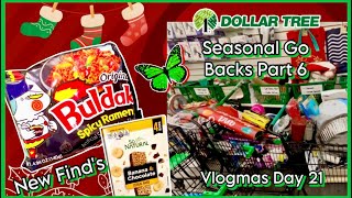 ☃️Vlogmas Day 21🎄| Dollar Tree Work Vlog: New Find’s| Putting Up The Seasonal Go Bags Part 6