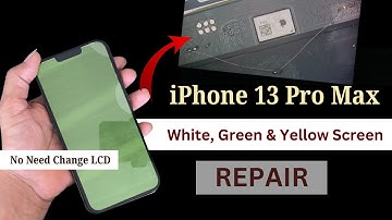 iPhone 13 pro max green screen problem fix! iphone 13 white screen problem FIX!iphone green screen