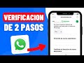 Cómo RECUPERAR WHATSAPP HACKEADO con VERIFICACION EN DOS PASOS (2025) Paso a Paso