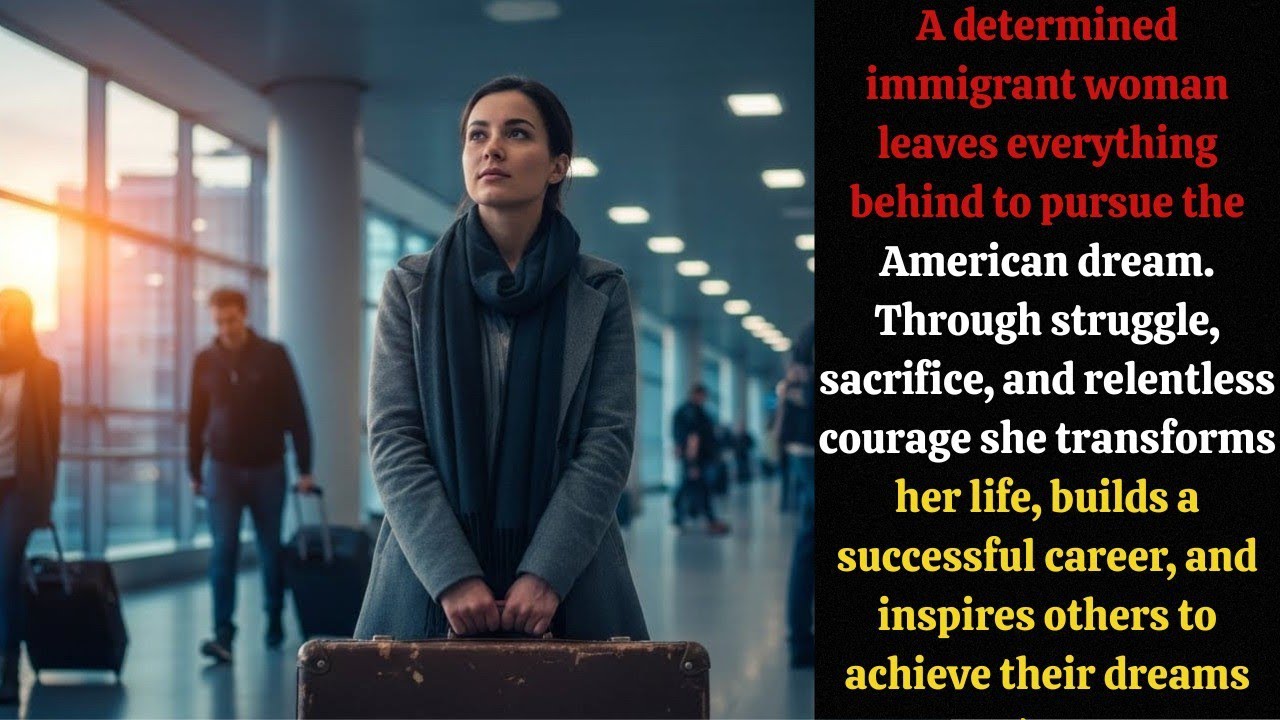 An Immigrant Woman’s Journey to Achieve the American Dream Through Courage and Perseverance
