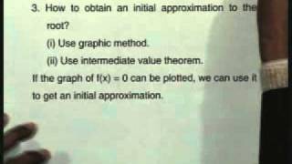 Lec-2 Solution of Nonlinear Algebraic Equations-Part-1