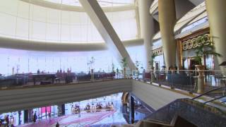 Roger Federer enjoys a morning at the Burj Al Arab