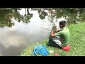 Amazing Fishing Video- Catching Big Catfish Fish Hunting By Hook Traditional Hook Fishing in Village