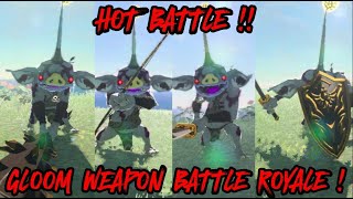 Bokoblin Gloom Weapon Battle Royale !! Hot  Battle !! (The Legend of Zelda: Tears of the Kingdom)