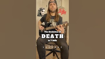 DEATH - 7 Riffs 7 Albums 🤘🎸