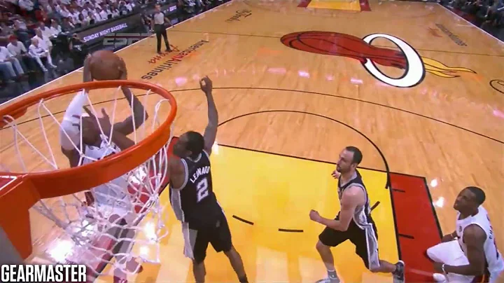 2013 NBA Finals - San Antonio vs Miami - Game 6 Best Plays - 天天要闻