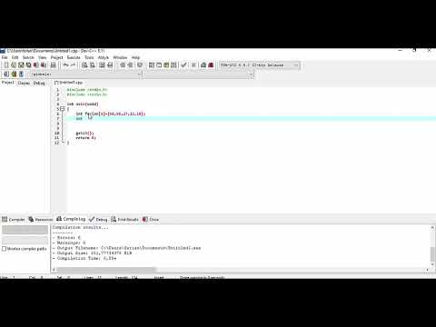 Array : Membuat Program Sederhana Dengan Array
