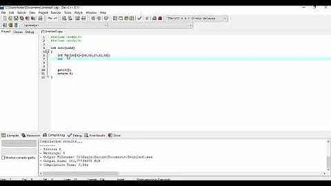 Array : Membuat Program Sederhana Dengan Array