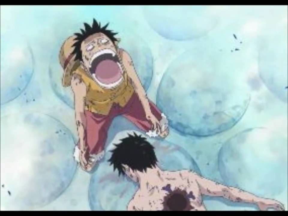 One piece la mort d'Ace - YouTube