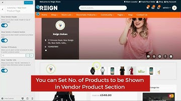 How to Customize Vendor Product Page - Reign StoreMate Dokan WordPress Multivendor Theme 2020