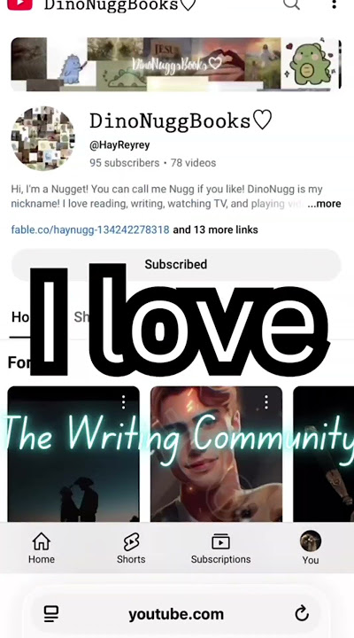 Was waiting till 300 to post this but I can’t wait anymore #writingcommunity#appreciation check desc
