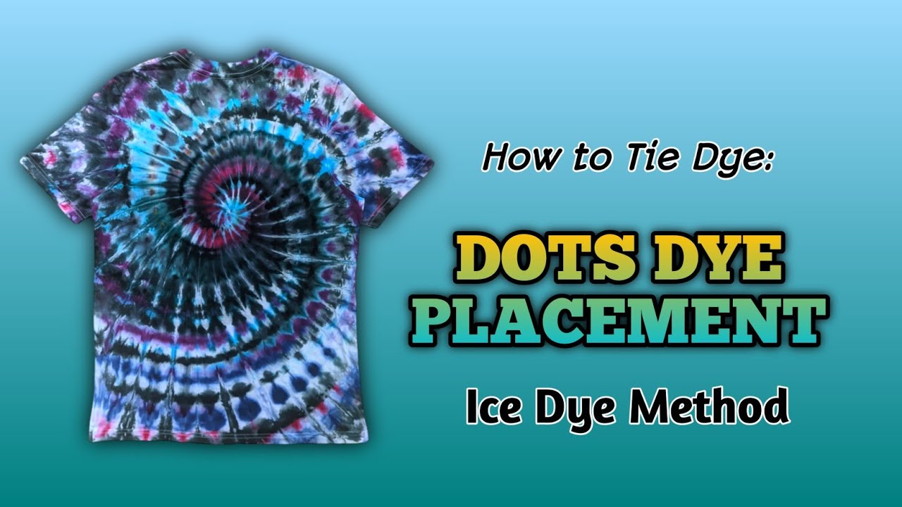 DOTS Placement Spiral [Ice Dye Method]