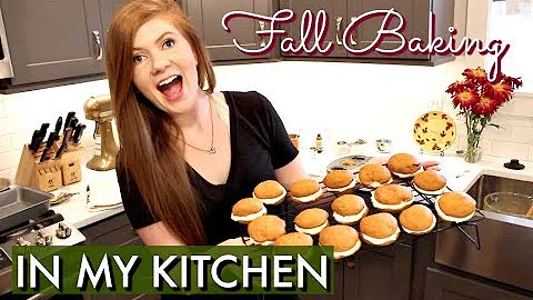 PUMPKIN WHOOPIE PIES | In the Kitchen with Kristen...