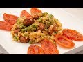 Arroz con chorizo y pétalos de tomate - Karlos Arguiñano en tu cocina