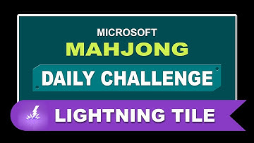 Microsoft Mahjong Daily Challenge November 25, 2024 | Lightning Tiles - Medium