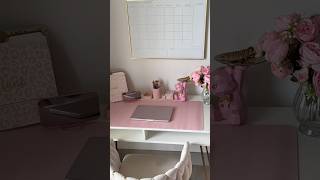 Girly home office setup 🌸💕