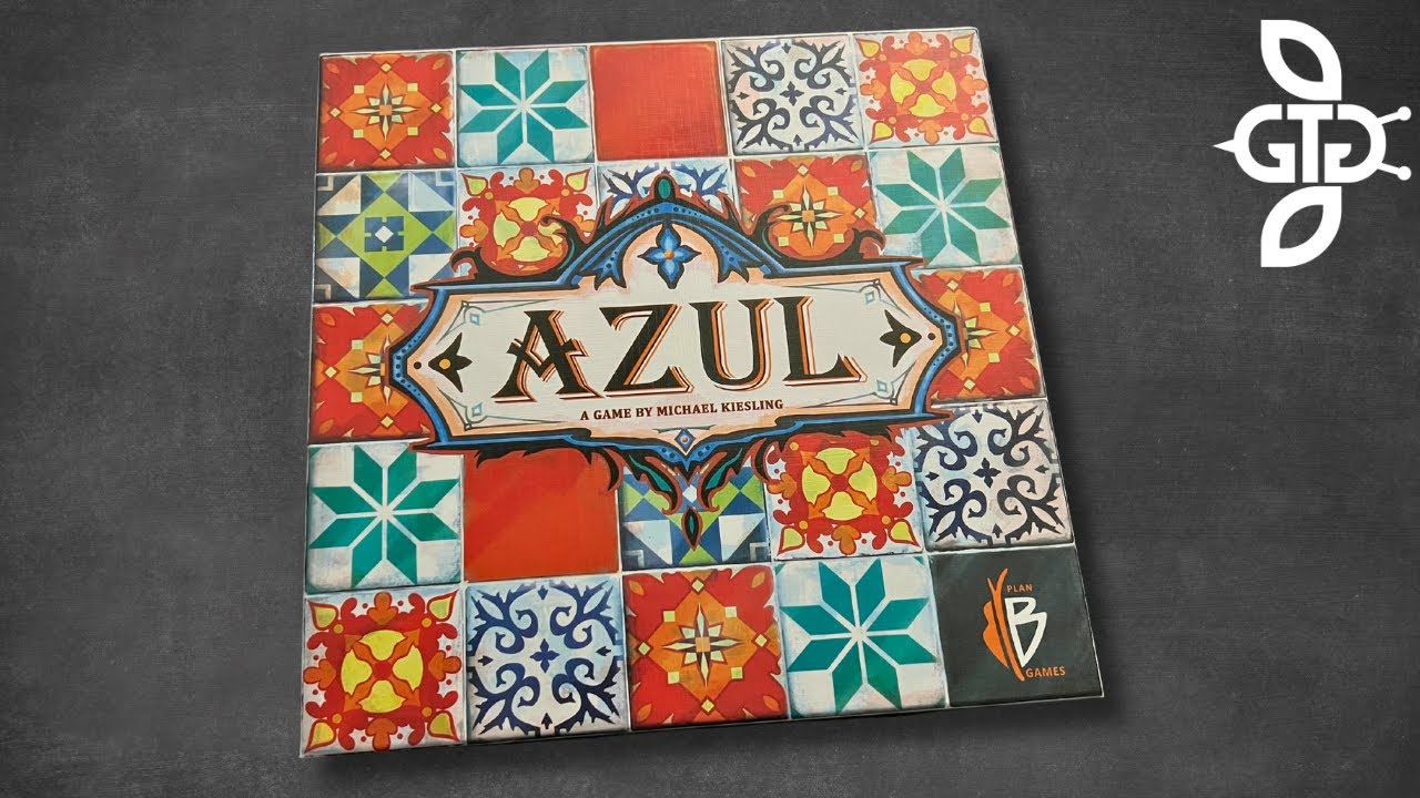 How To Play Azul Board Game Rules YouTube
