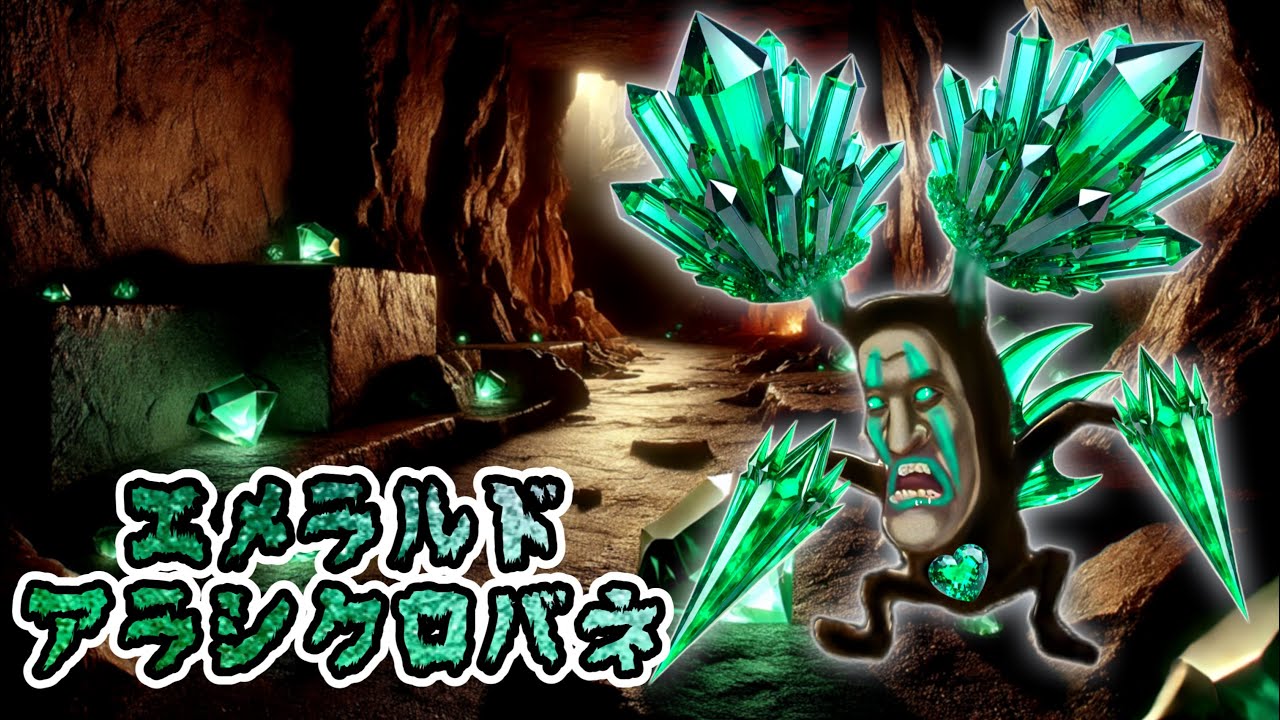 【こびとづかん】エメラルドアラシクロバネ