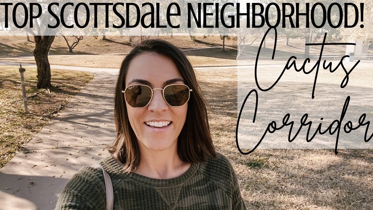 Where to Live in Scottsdale Arizona Neighborhood Tour Cactus Corridor, Scottsdale YouTube