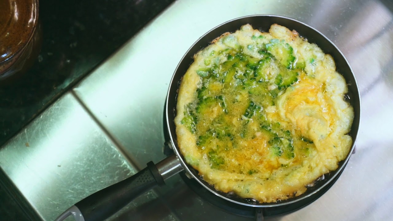 Telur Dadar Masak Peria