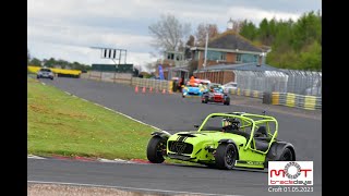 Caterham 620r Track Day Croft Circuit 1st May 2023