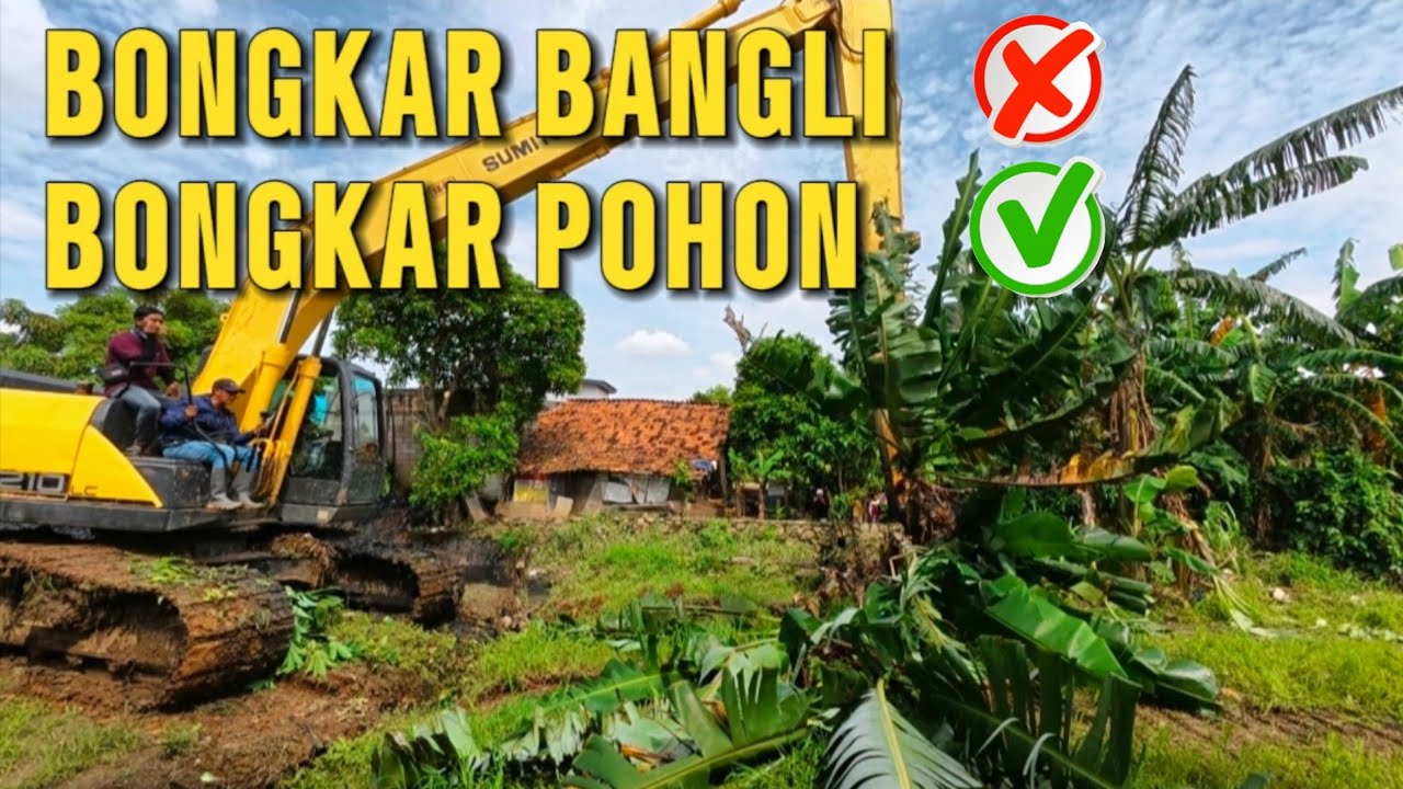 Lokasi Baru Tanpa Bangli Minim Tantangan, Excavator Long Arm Babeh Ramlih Leluasa Manuver
