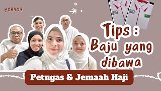 Tips bawa baju untuk jemaah dan petugas haji - Awas koper jangan sampai full