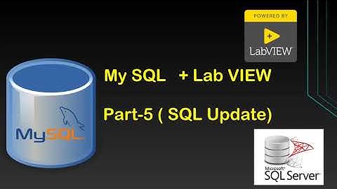LabVIEW MySQL #tamil Part 5