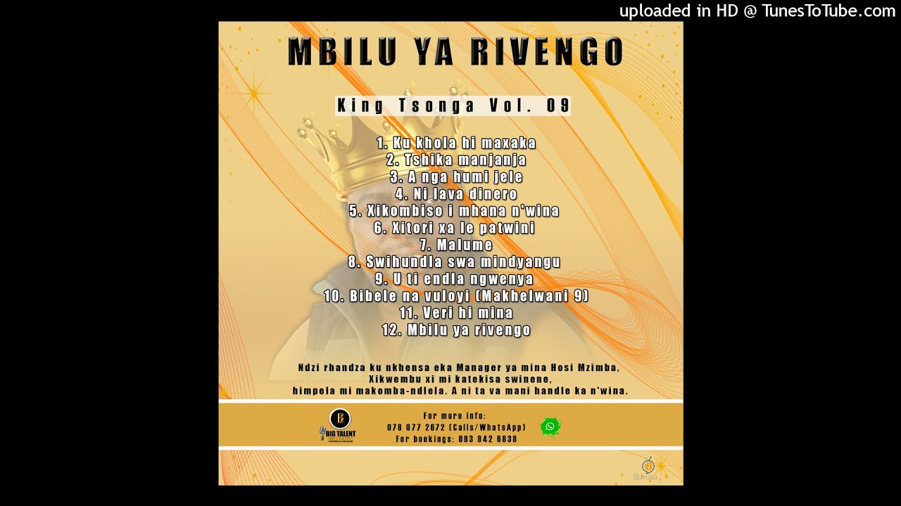 A ni na xona xitirese ☆ King Tsonga ☆ 2021 Album