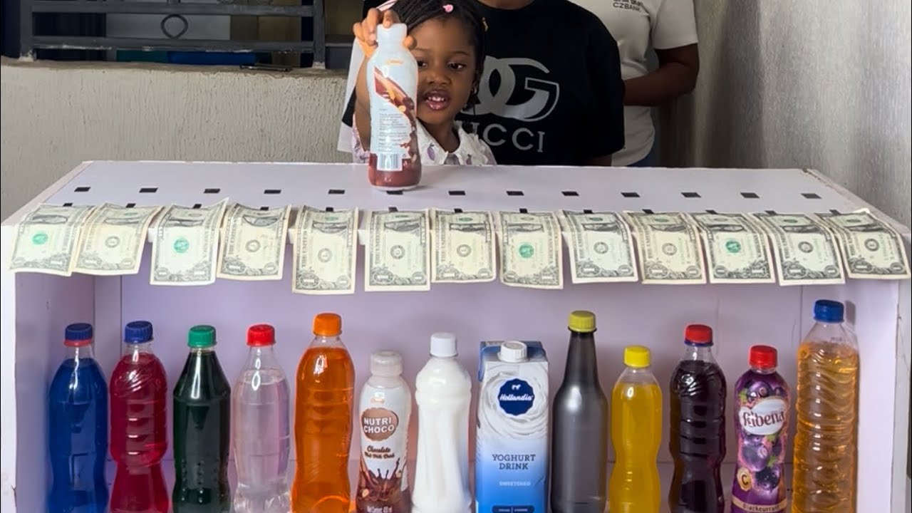 THE BEST WONDERFUL, SMART  & ENTERTAINING FAMILY BOTTLE COLOR MATCHING CHALLENGE-SUBSCRIBE 