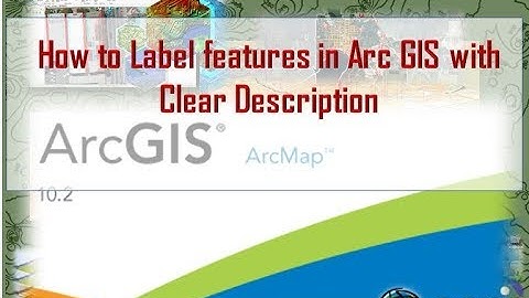 How to Label Features in the Arc GIS | Tutorial 12 | #TechwithFun