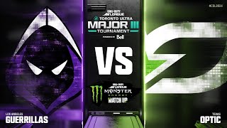 @LAGuerrillas vs @OpTicTexas | Major III Qualifiers Monster Matchup | Week 4 Day 2