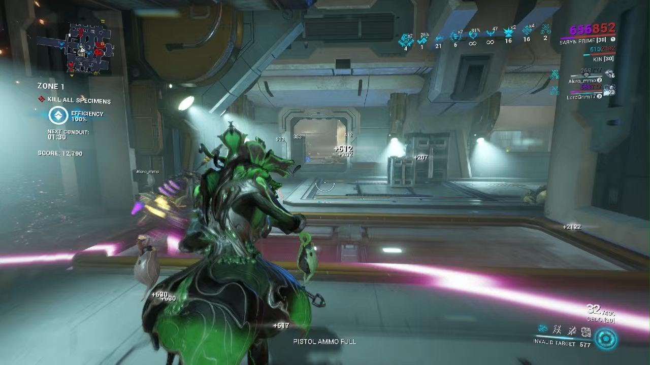 Warframe,400000 focus in 8 wave(sanctuary onslaught,bless,booster,3 lua lens)2022