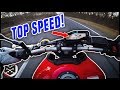 Yamaha MT-09 TOP SPEED CHALLENGE!