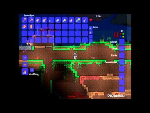 Terraria Ep1- Foundations with Badger, Doug and Go...