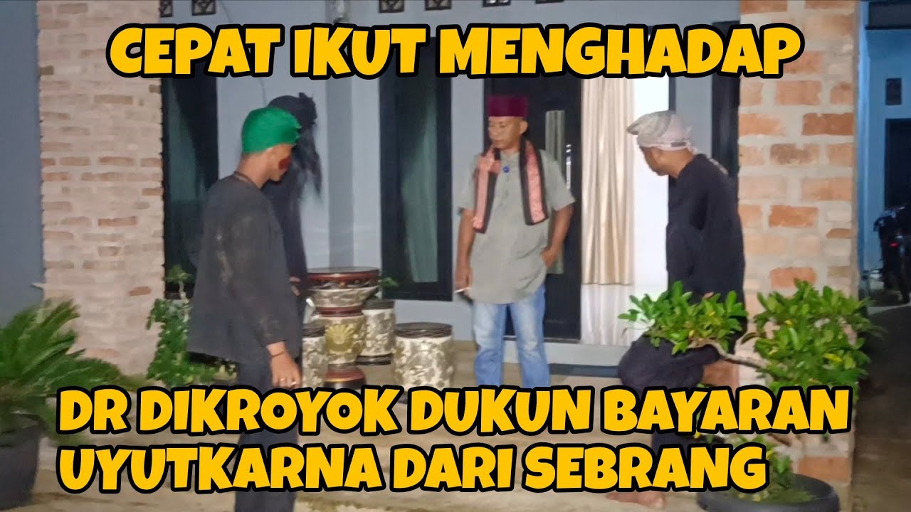 DANG RAJO DIKROYOK TIGA DUKUN DARI SEBRANG UTUSAN UYUTKARNA GURU PETAPA KUNING | dang raji terbaru