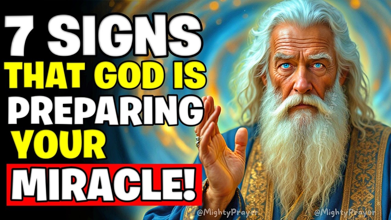 7 Signs That God is Preparing You for a Life-Changing Miracle - YouTube