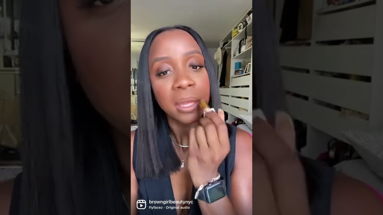 The perfect nude lipstick combination for brown/dark skin! 