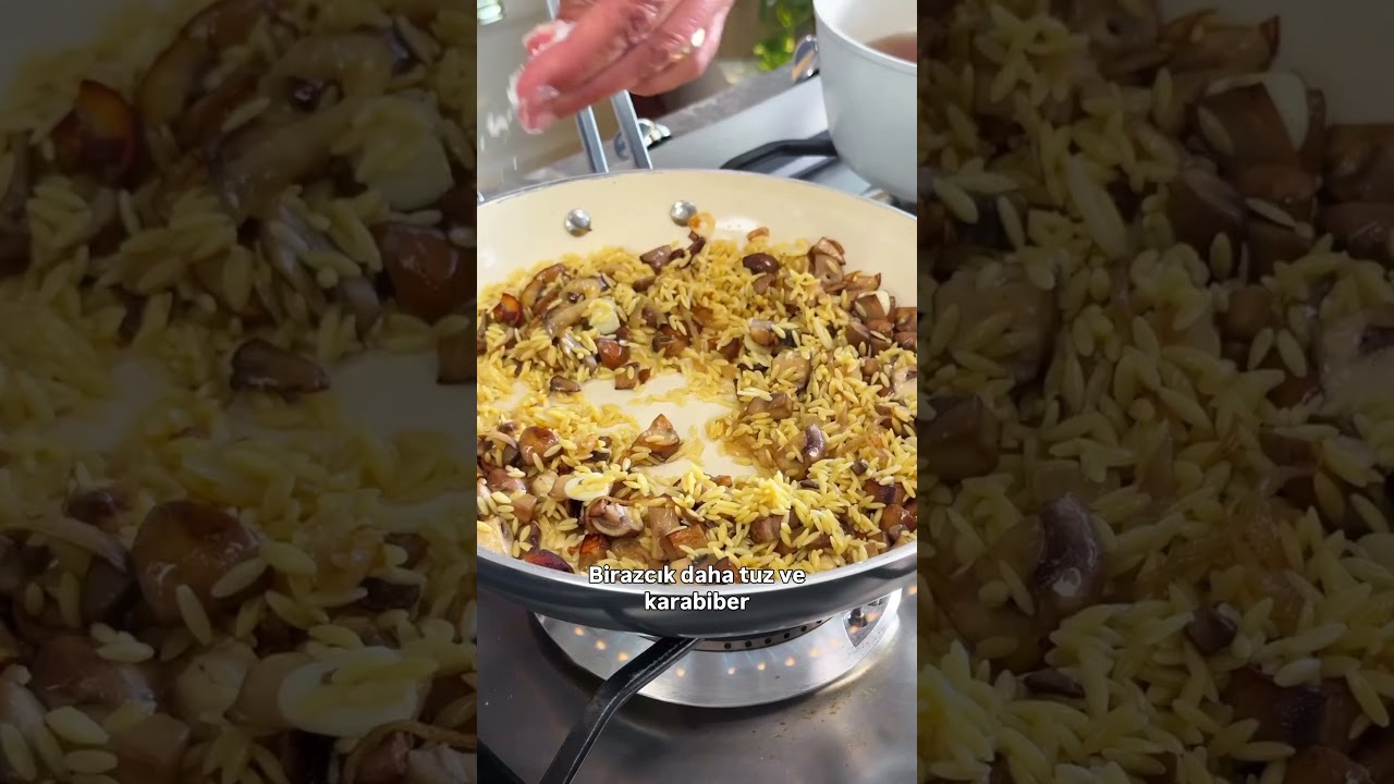 Evde Lüks Restoran Yemeği! 🍄 Arpa Şehriyeden Trüf Mantarlı Risotto Tarifi Evde Lüks Restoran Yemeği! 🍄 Arpa Şehriyeden Trüf Mantarlı Risotto Tarifi