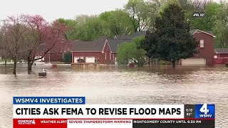 Cities ask FEMA to revise flood maps