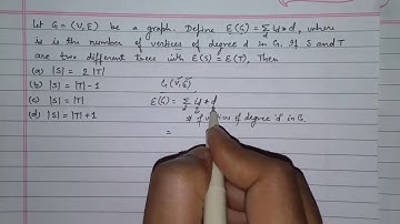 GATE CSE 2010 solution | Graph Theory