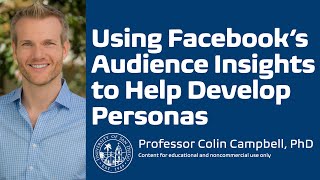3.1.4 Using Facebook’s Audience Insights to Help Develop Personas